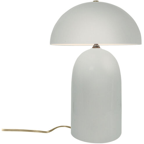 Portable 18.25 inch 60 watt Matte White Table Lamp Portable Light