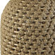 Kendari 24.75 inch 150.00 watt Natural Knotted Rope and Antique Brass Table Lamp Portable Light