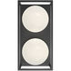 Alora Mood Amelia 2 Light Black Outdoor Wall Light