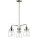 Belton 3 Light 19.88 inch Brushed Nickel Chandelier Ceiling Light