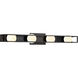 Jenkins LED 32.5 inch Matte Black Vanity Light Wall Light