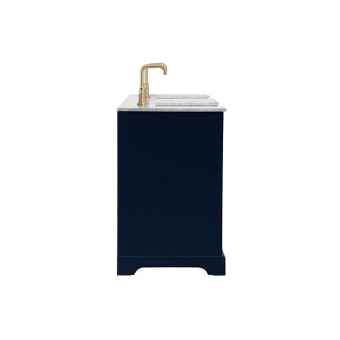 Franklin 72 X 22 X 35 inch Blue Bathroom Vanity Cabinet