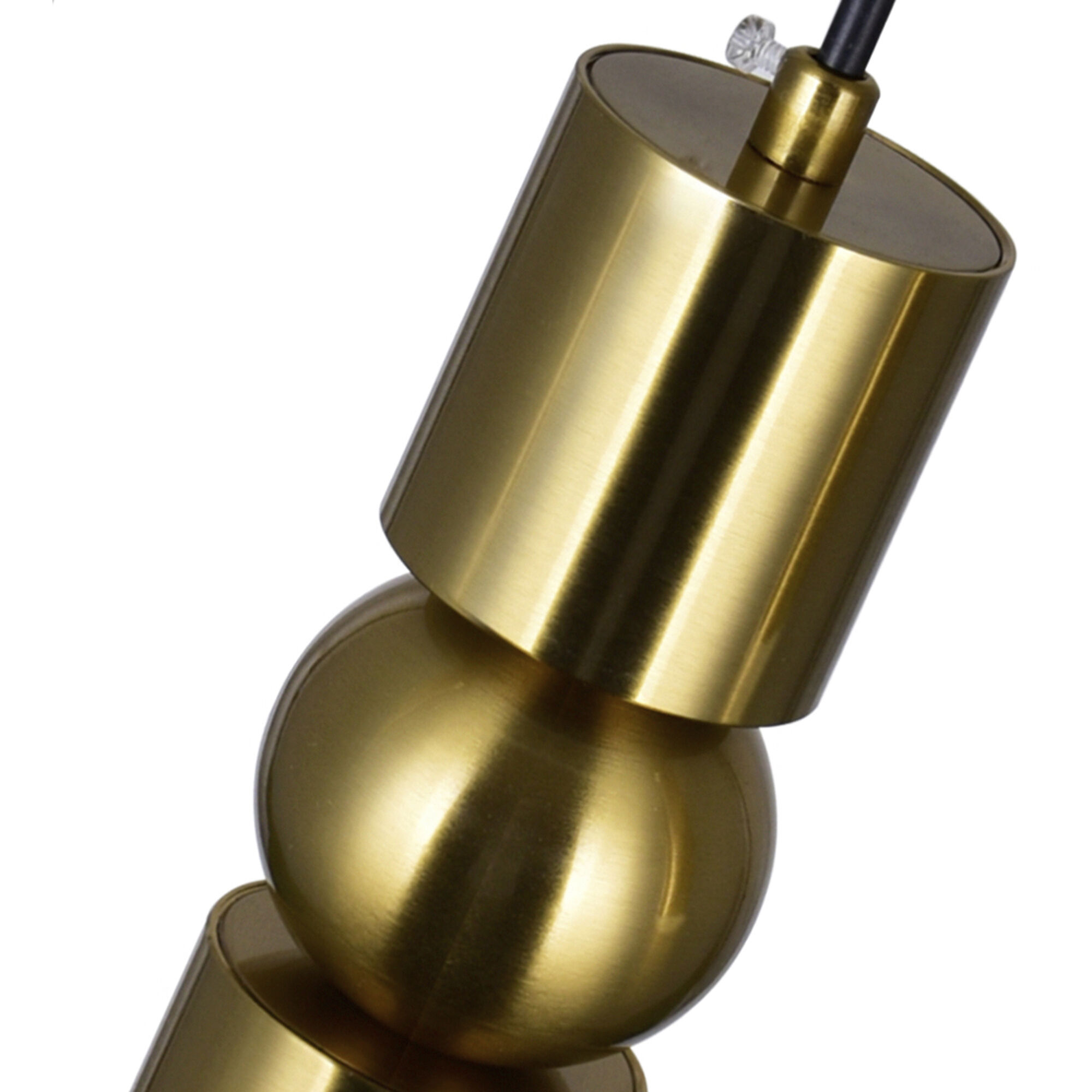 Chime LED 5 inch Brass Down Mini Pendant Ceiling Light