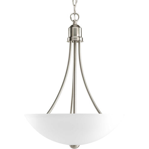Gather 2 Light 15 inch Brushed Nickel Foyer Pendant Ceiling Light in Bulbs Not Included, Standard