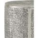Kabeen 12.5 inch Antique Silver Accent Table