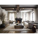 Art & Alchemy SNAPS LED 58 inch Sterling Pendant Ceiling Light in White Leather with Alabaster, Medium