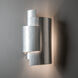Zen Sconce Wall Light in Sterling