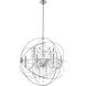Cordelia 12 Light 44 inch Chrome Pendant Ceiling Light
