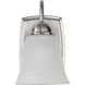 Brentwood LED 5 inch Brushed Nickel Wall Sconce Wall Light