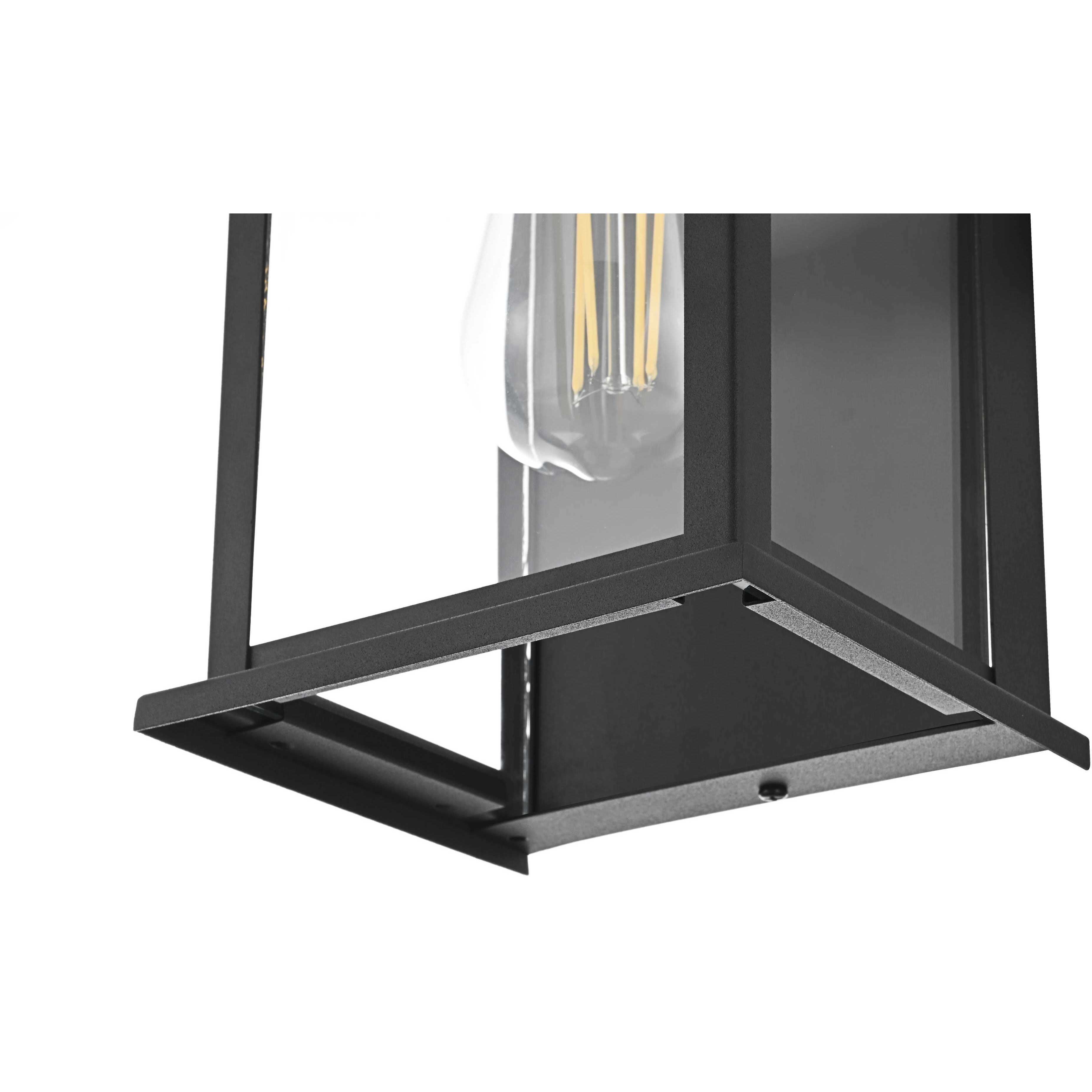 Shepard 1 Light 14.5 inch Black Outdoor Wall Sconce