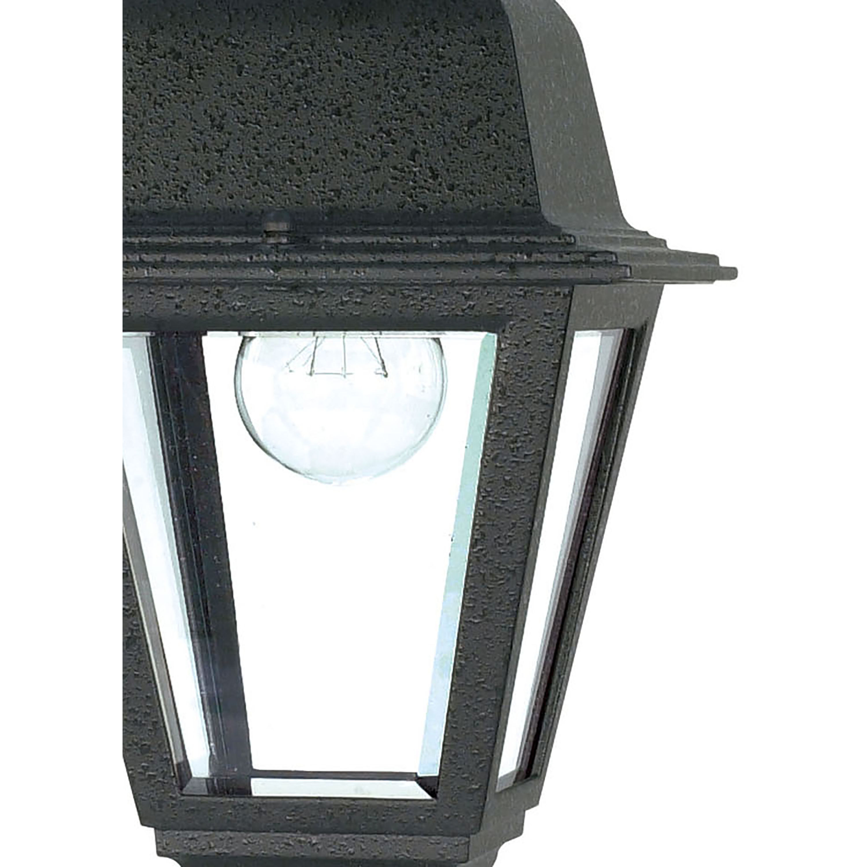 Briton 1 Light 6 inch Textured Black Outdoor Hanging Lantern