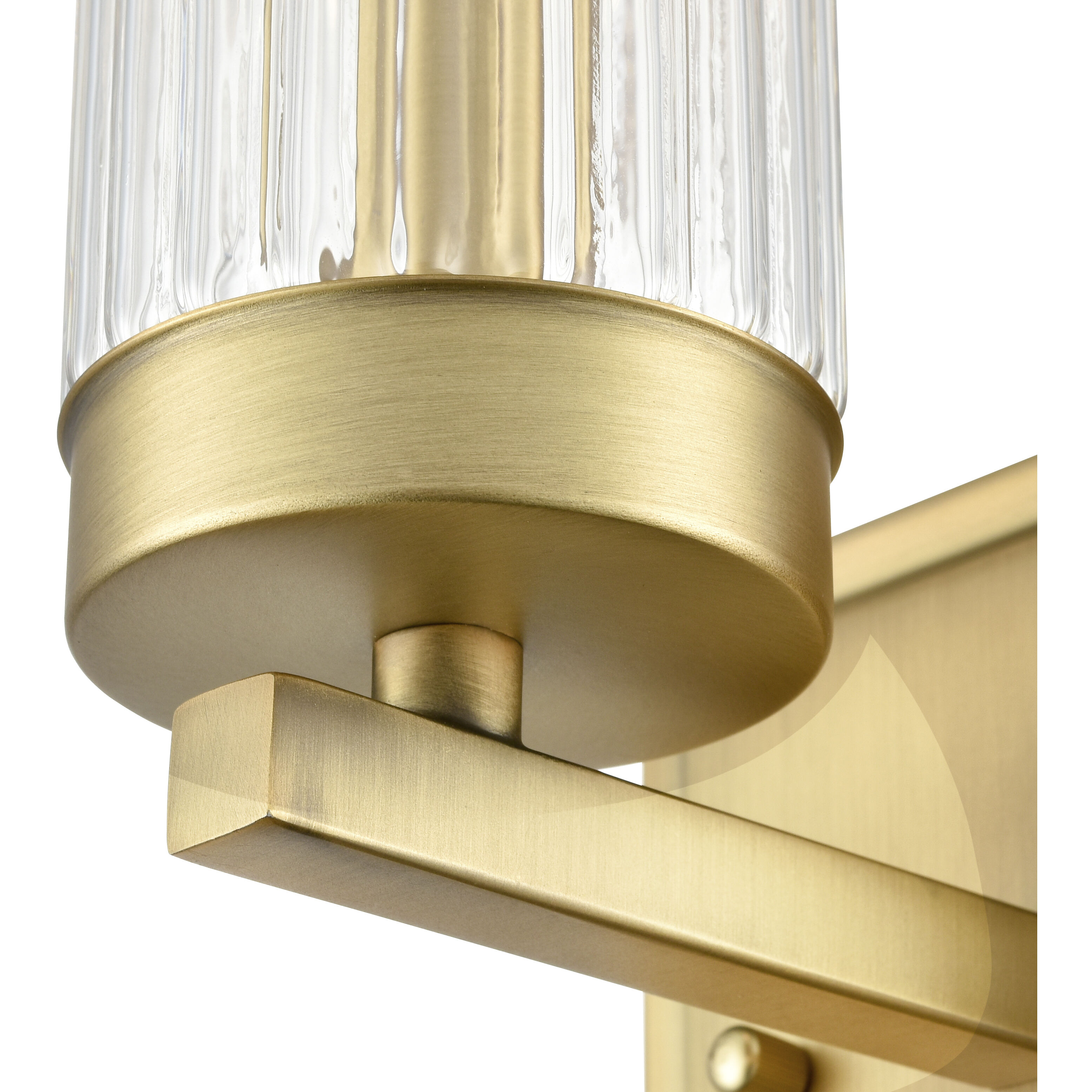 Iversen Wall Sconce Wall Light in Vintage Brass