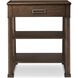 Surrey 28 X 24 inch Brownstone Nightstand, Wooden