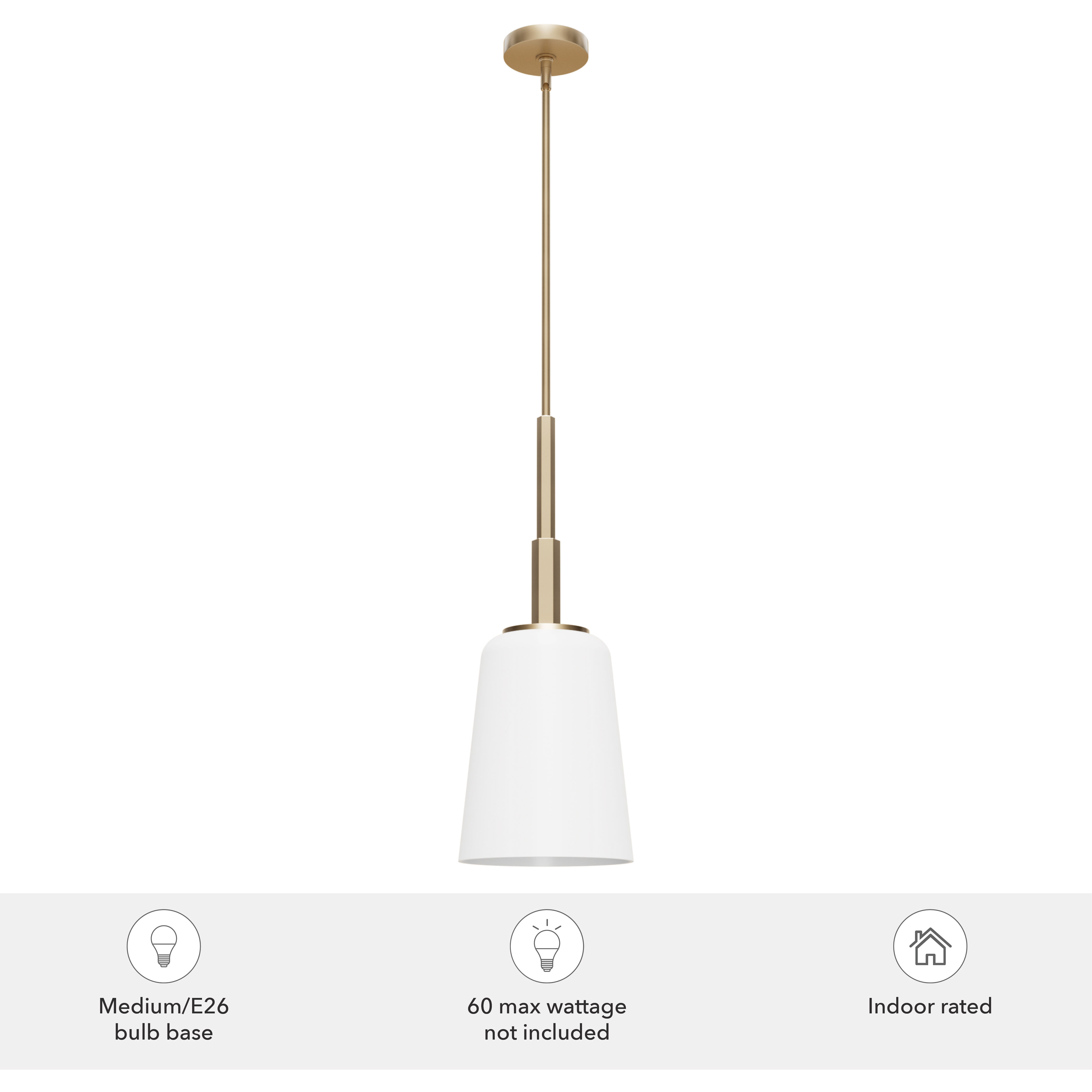 Nolita 1 Light 9.25 inch Alturas Gold Pendant Ceiling Light, Medium