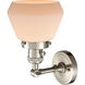 Franklin Restoration Fulton LED 7 inch Brushed Satin Nickel Sconce Wall Light, Franklin Restoration