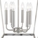 Kennedy 6 Light 16 inch Satin Nickel Chandelier Ceiling Light