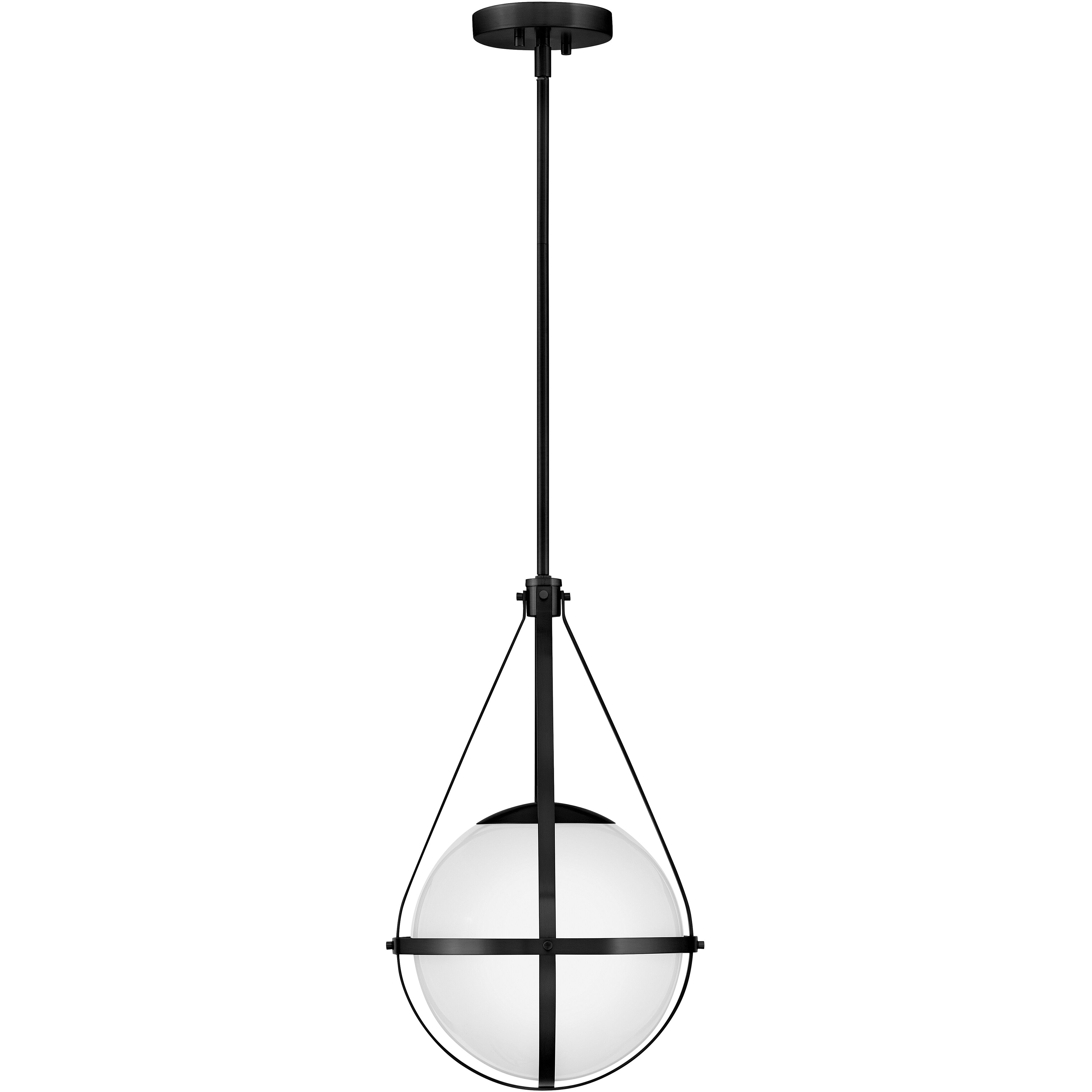 Colby 1 Light 11.25 inch Black Pendant Ceiling Light