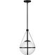 Colby 1 Light 11.25 inch Black Pendant Ceiling Light