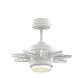 Odyn Custom Matte White Fan Motor, Blades Sold Separately