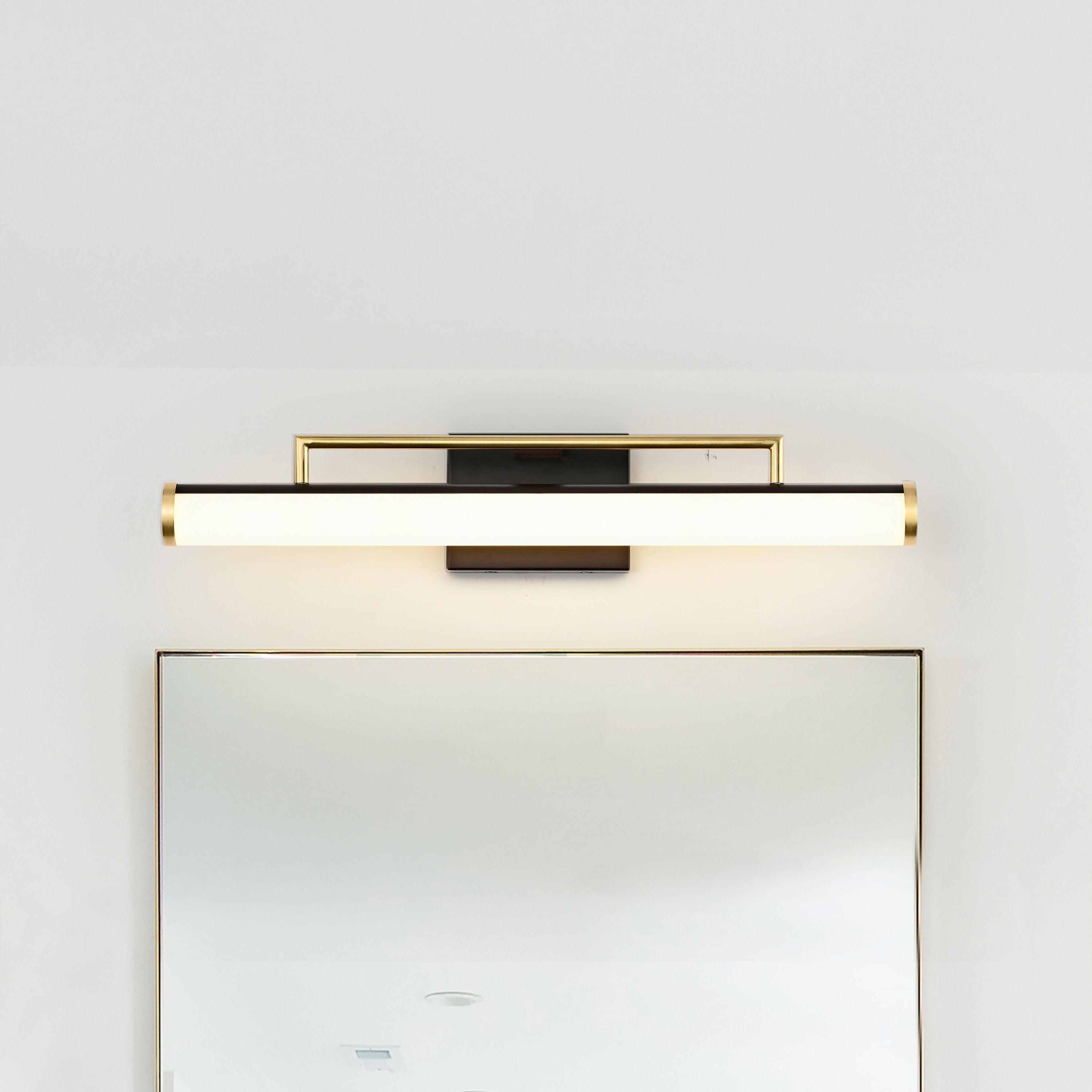 Solano LED 24 inch Matte Black Bath Vanity Light Wall Light