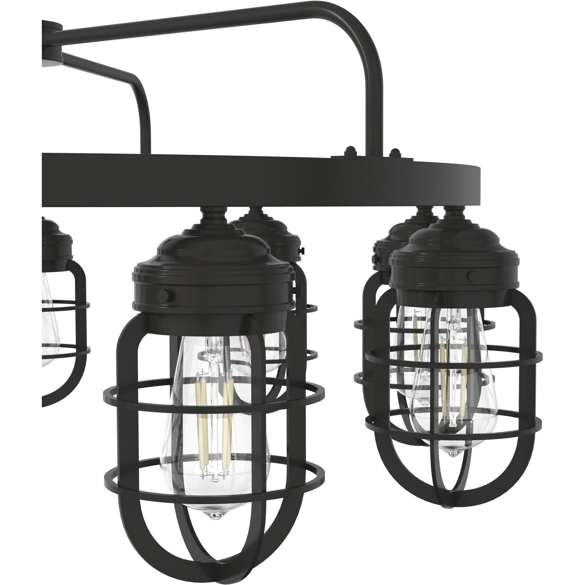 Starklake 9 Light 35 inch Noble Bronze Chandelier Ceiling Light