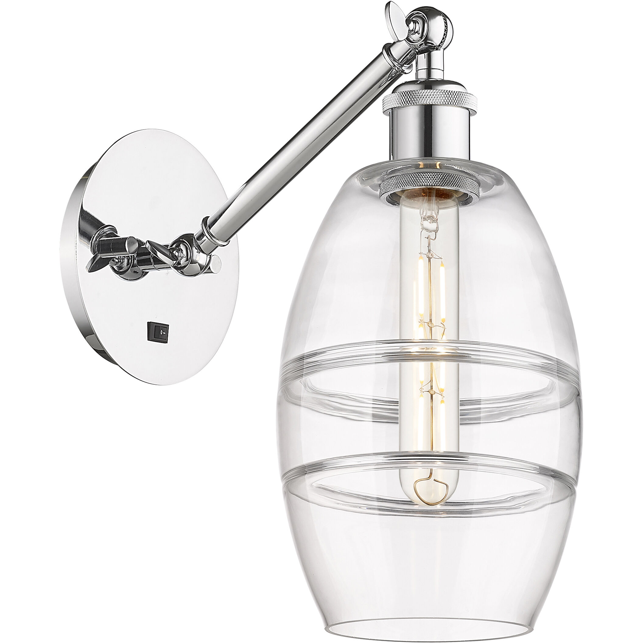 Ballston Vaz 1 Light 5.88 inch Polished Chrome Sconce Wall Light