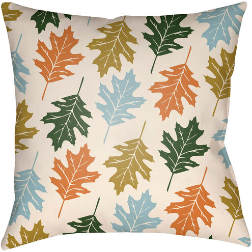Lodge Cabin 16 X 16 inch Outdoor Pillow Cover, Square