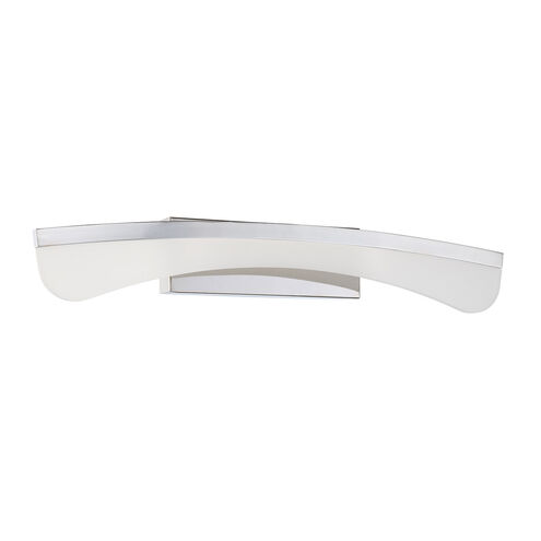 Bow LED 30 inch Chrome Vanity Light Wall Light