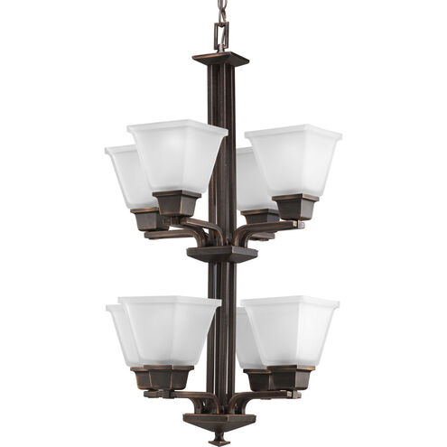 North Park 8 Light 18 inch Venetian Bronze Hall & Foyer Ceiling Light