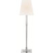 Chapman & Myers Reagan 29.75 inch 60 watt Polished Nickel and Crystal Buffet Lamp Portable Light