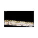 Zoe 8 Light 33 inch Gold Vanity Light Wall Light