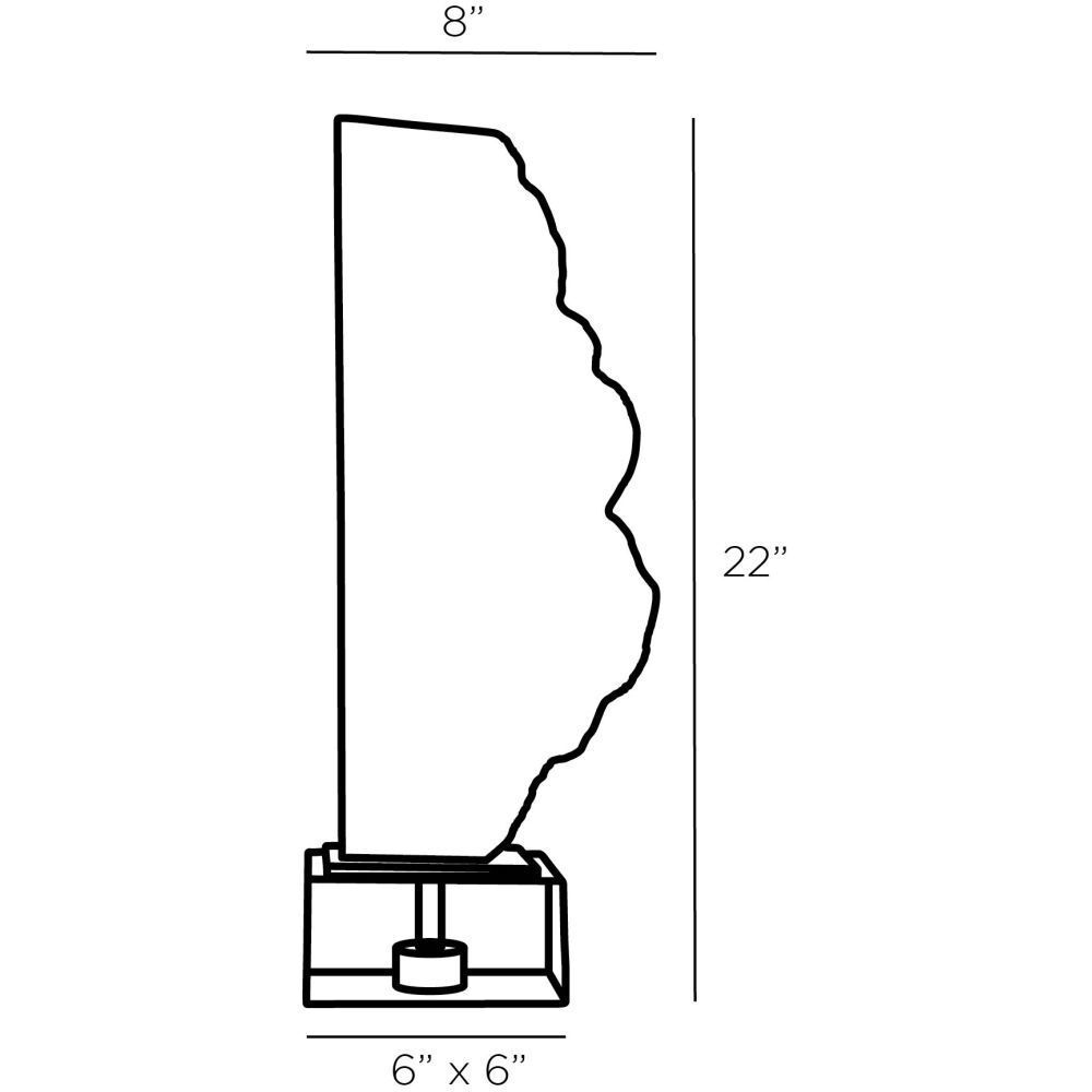 Taos White Sculpture