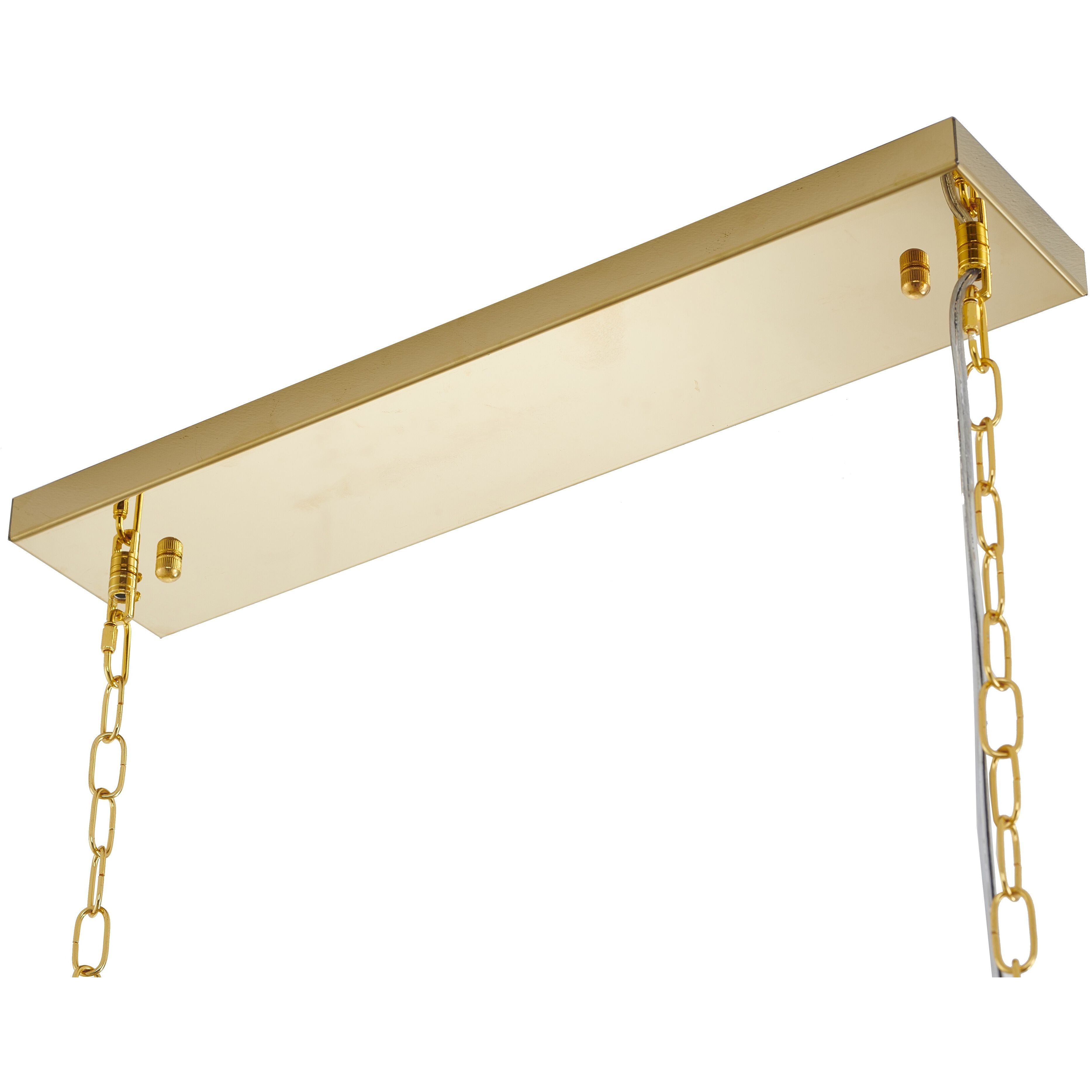 Canada LED 12.3 inch Gold Chandelier Ceiling Light