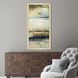 Lost in Winter Blue and Beige and Gray and Multi Framed Art