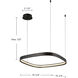 Yukon Pendant Ceiling Light in Urban Bronze