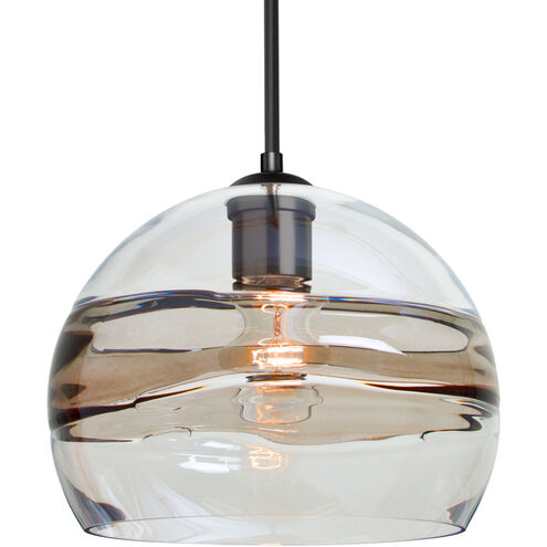 Spirit 10 1 Light Black Cord Pendant Ceiling Light