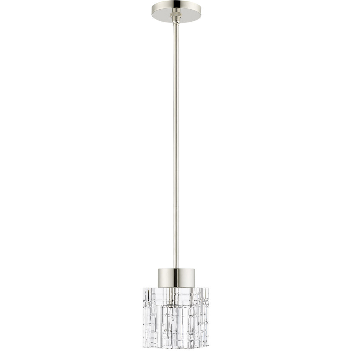 Rotterdam 1 Light 5 inch Polished Nickel Pendant Ceiling Light