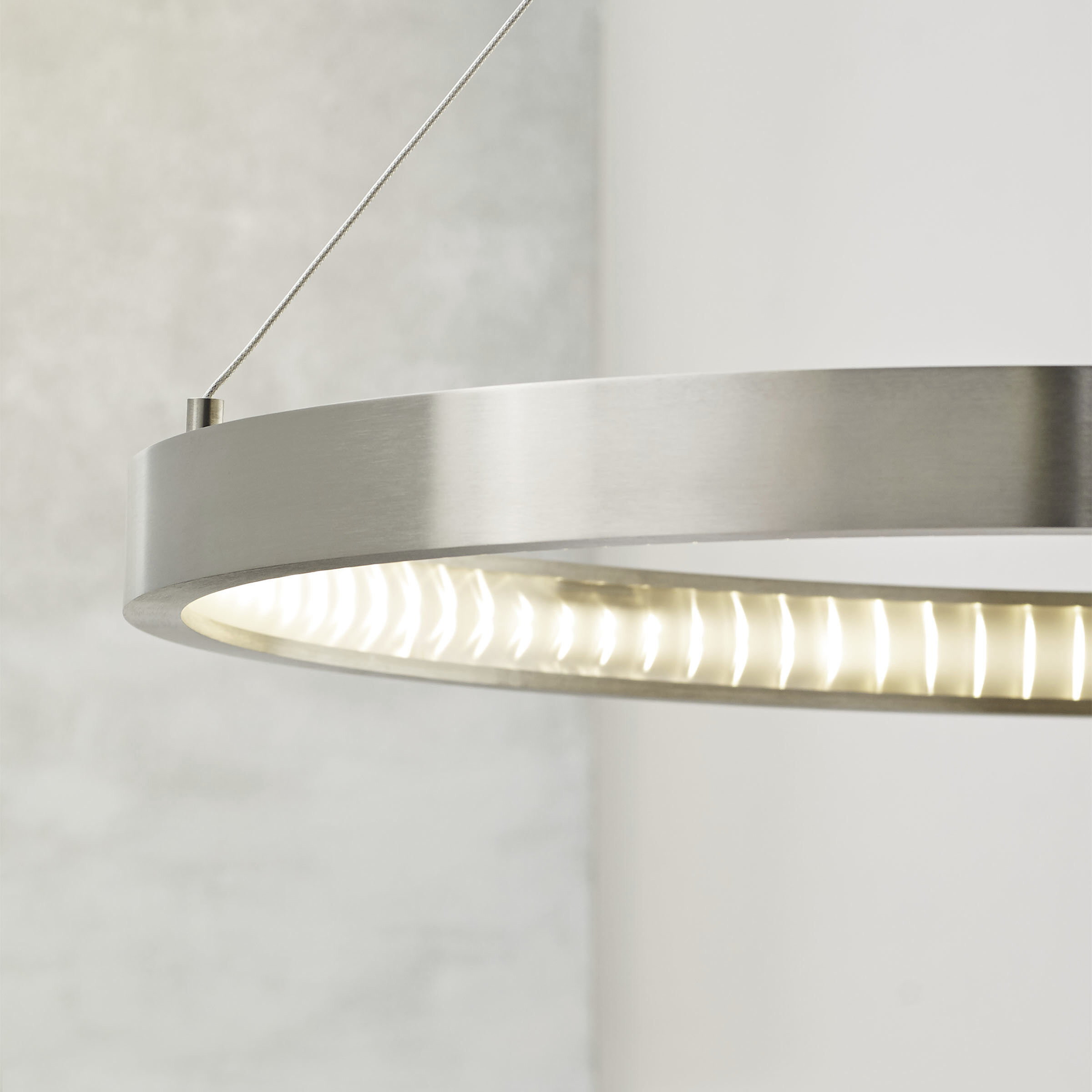 Sean Lavin Bodiam LED 30.4 inch Satin Nickel Chandelier Ceiling Light, Integrated LED