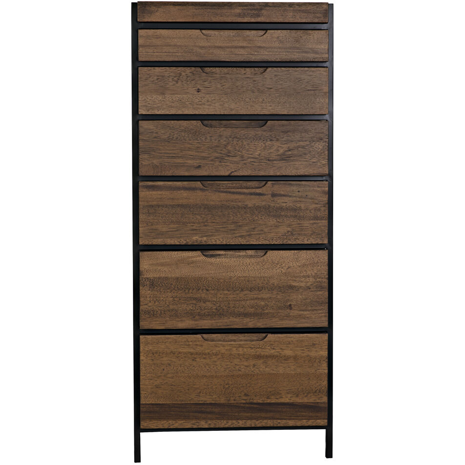 Seoul 26 X 24 inch Dark Walnut Consoles, Tallboy