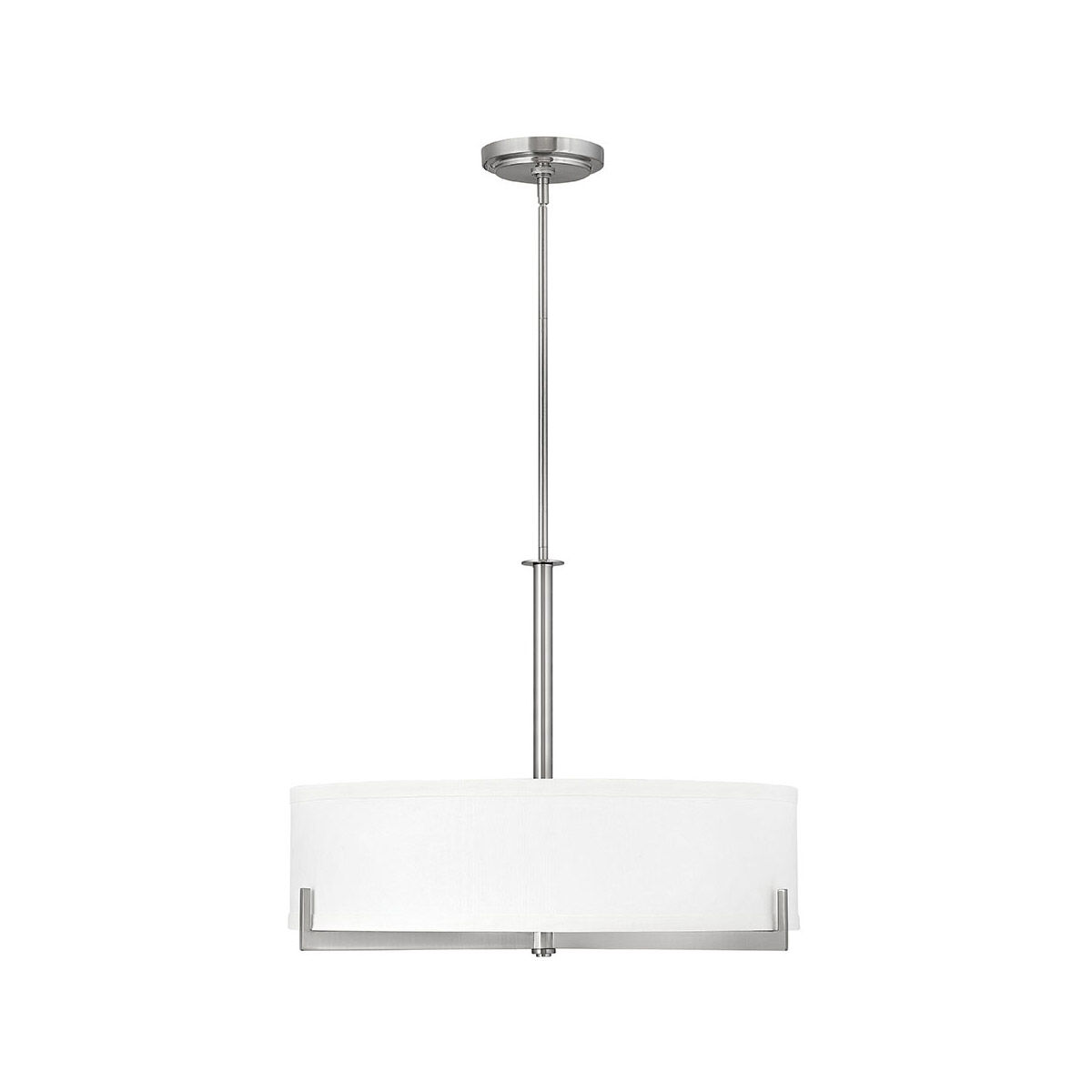 Hinkley 4236BN Hayes 4 Light 27 inch Brushed Nickel Chandelier Ceiling Light