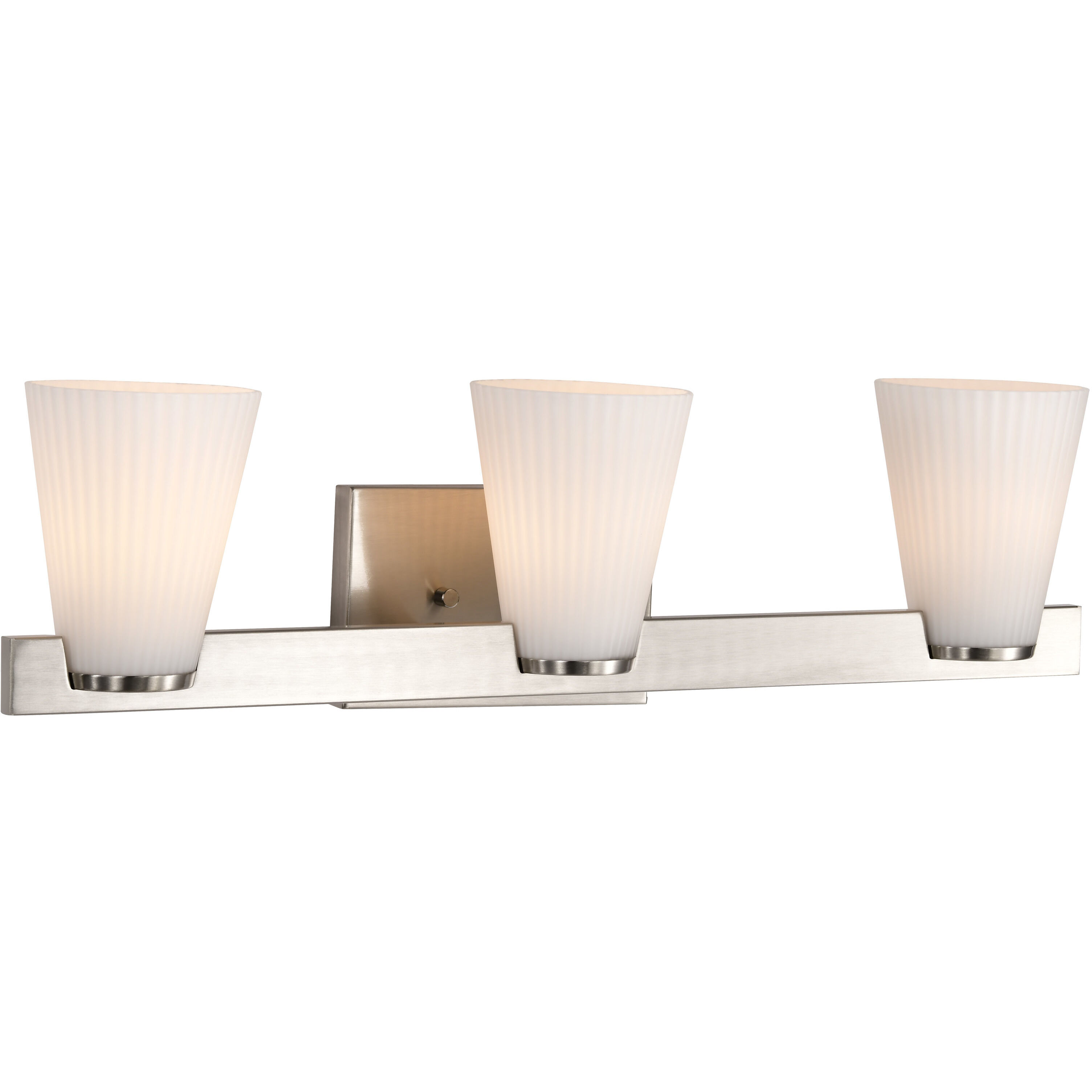 Royale 24 inch Brushed Nickel Vanity Wall Light