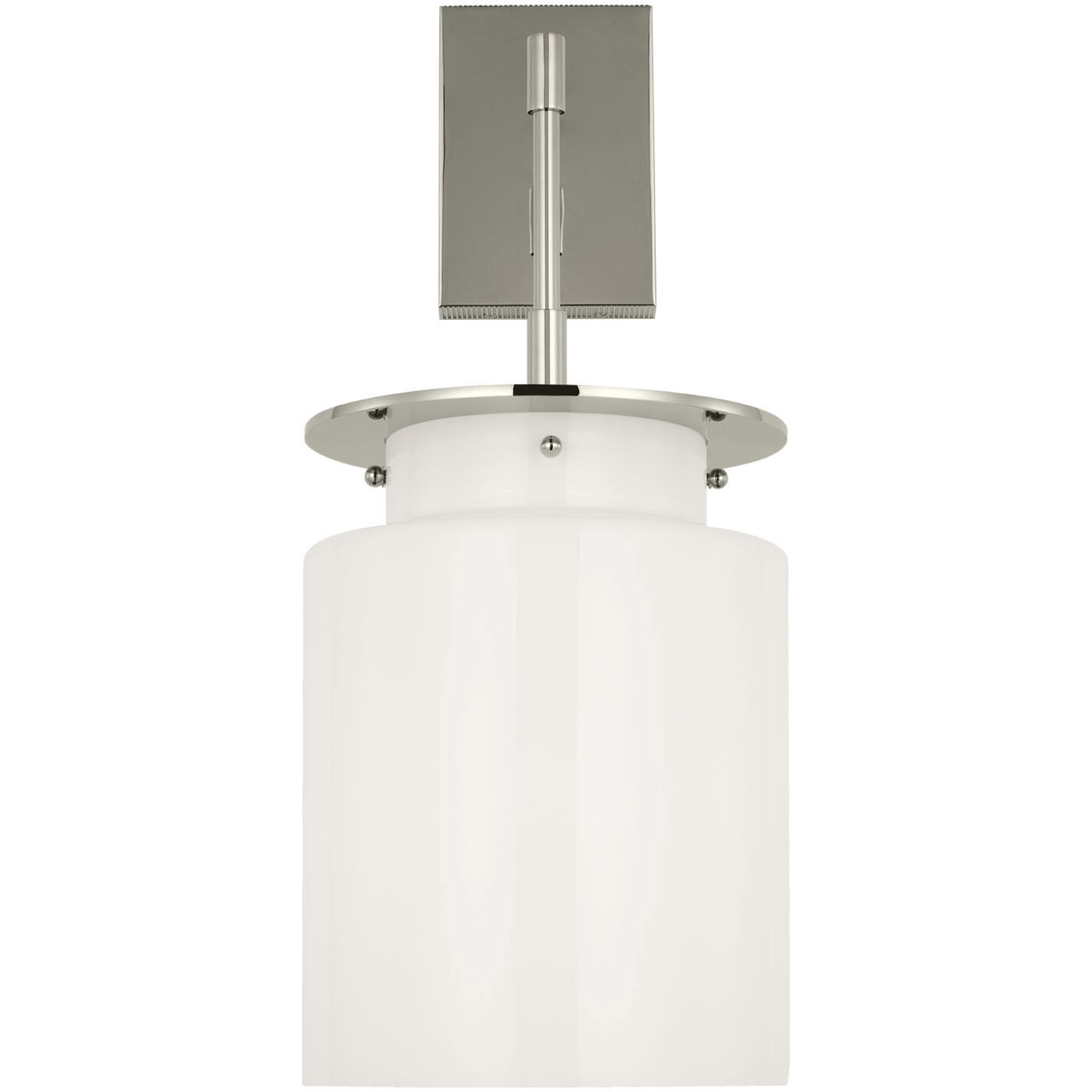 Ray Booth Elias LED 9 inch Polished Nickel Sconce Wall Light