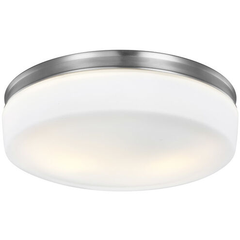 Sean Lavin Issen 2 Light 13.5 inch Satin Nickel Flush Mount Ceiling Light