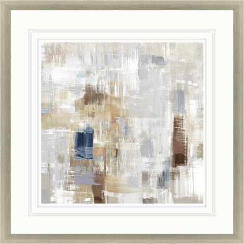 Abstract Collection White Framed Art