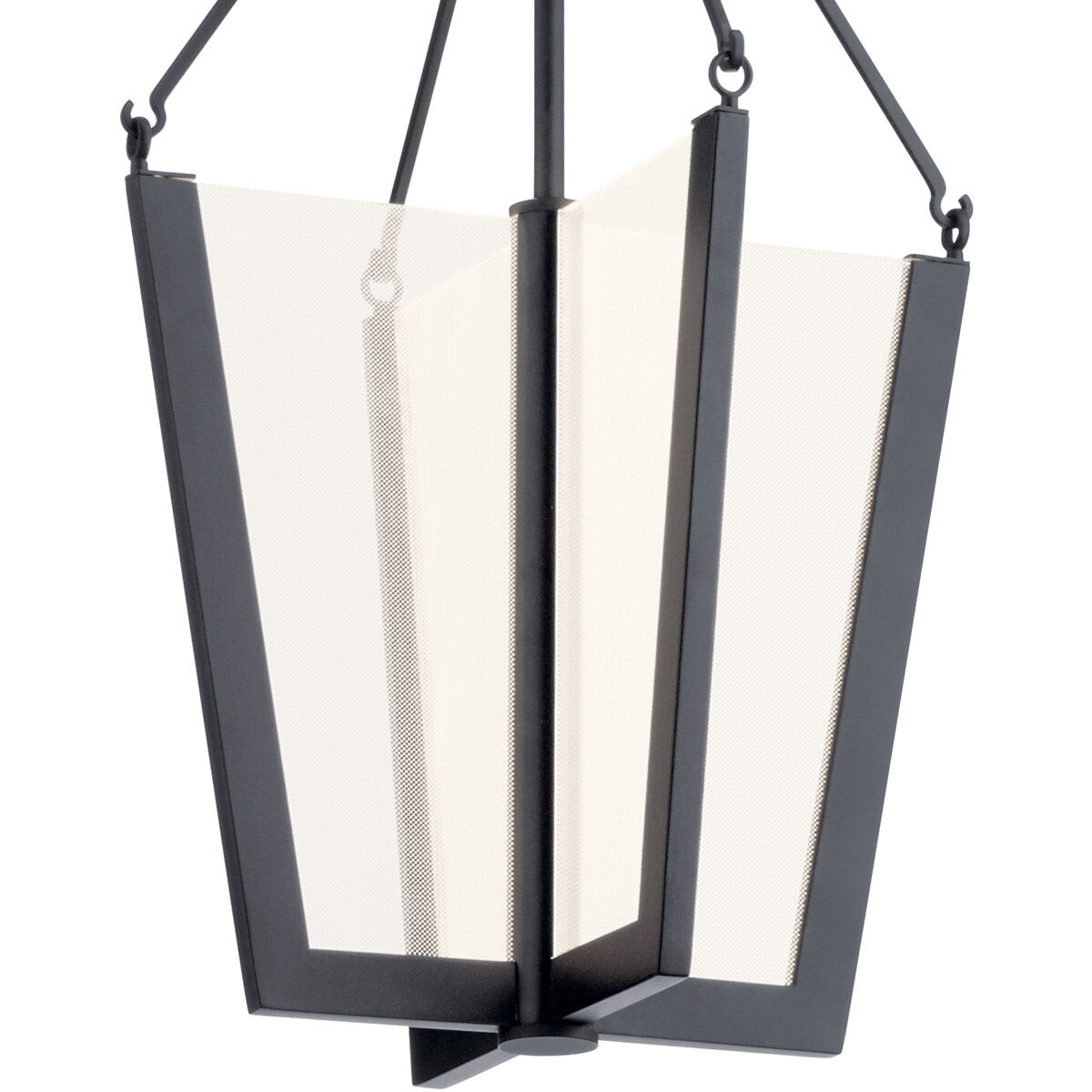 Calters LED 14 inch Black Pendant Ceiling Light