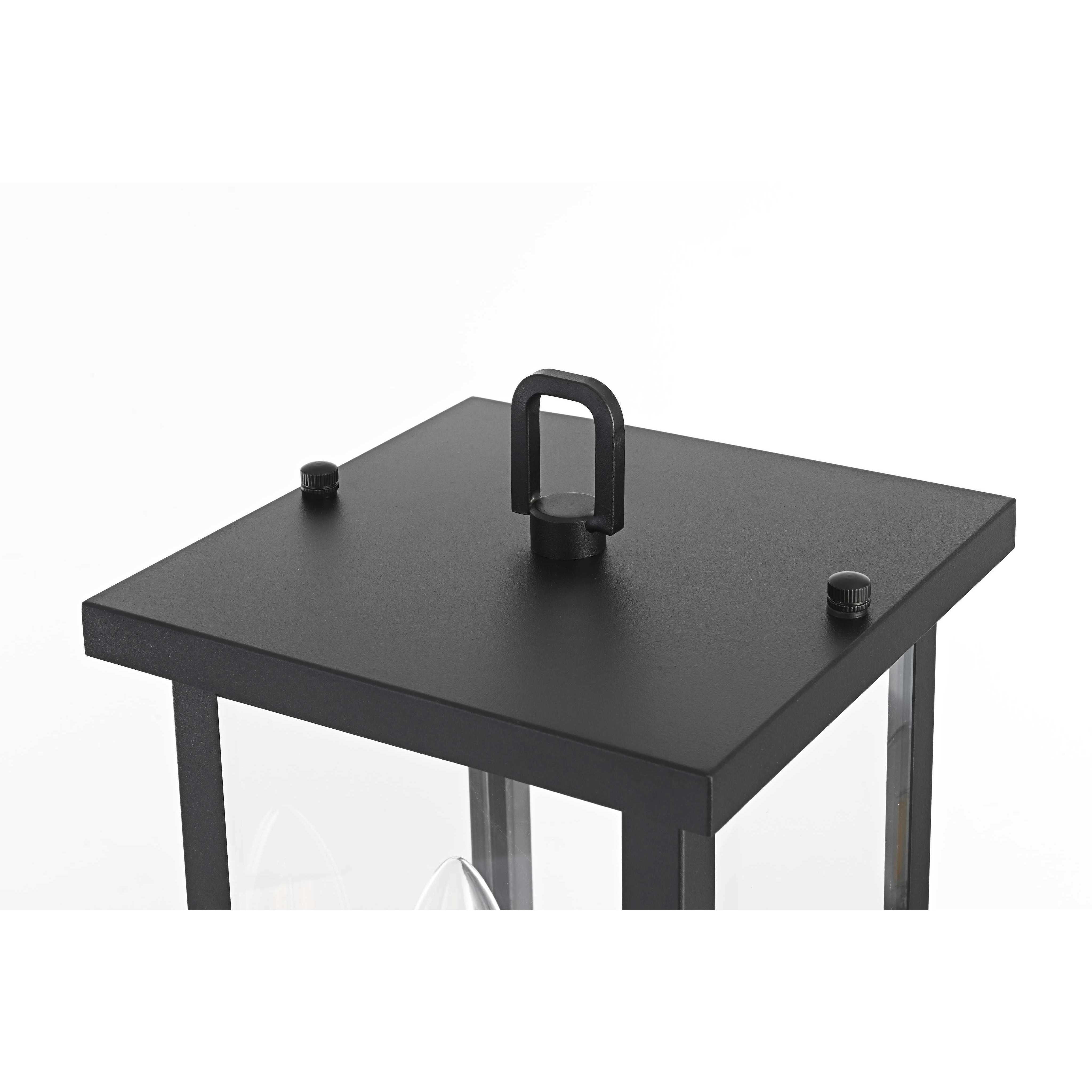 Venango 2 Light 19 inch Black Outdoor Post Light