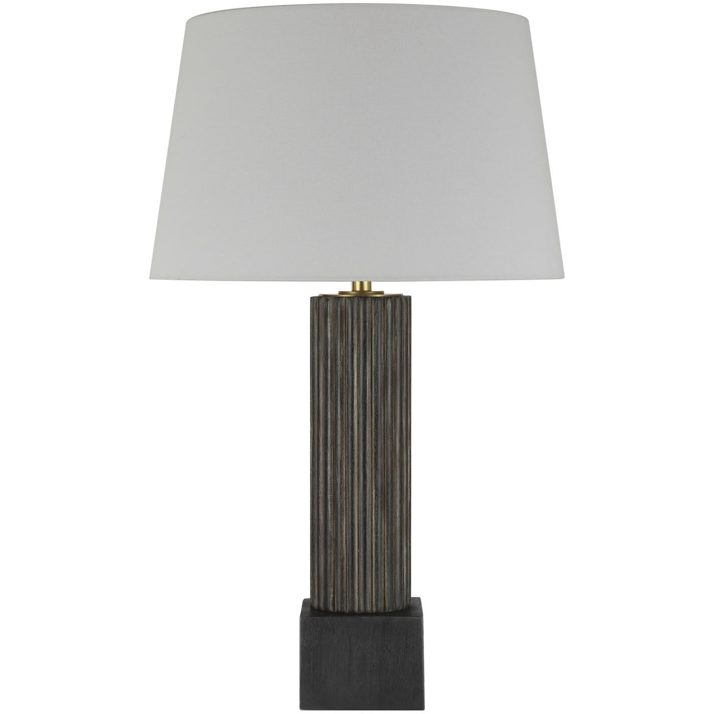 Chapman & Myers Reeve 29.25 inch 15 watt Vintage Walnut and Ebonized Oak Table Lamp Portable Light