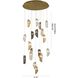 Canada 18 Light 32 inch Brass Chandelier Ceiling Light