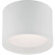 Benton LED 7 inch White Flush Mount Ceiling Light, Small