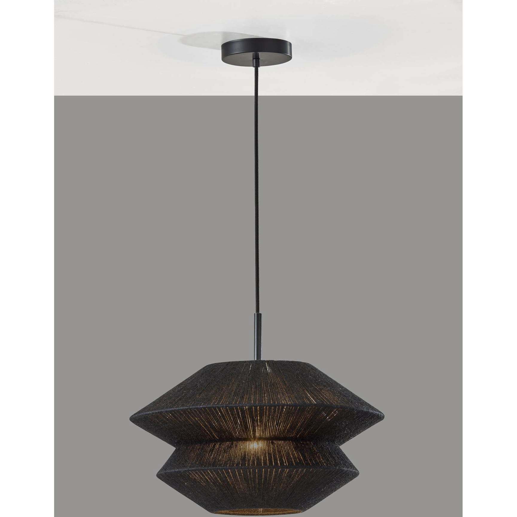 Gardner 17.5 inch Black Pendant Ceiling Light